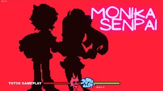 Friday Night Funkin' - Senpai with Monika | FNF Mod