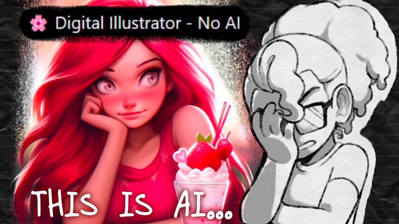 Художники «без ИИ» (они используют ИИ-арт, лол)