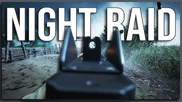 US Night Raid on German AA Positions - 40v40 Post Scriptum Gameplay (World War 2 Squad)