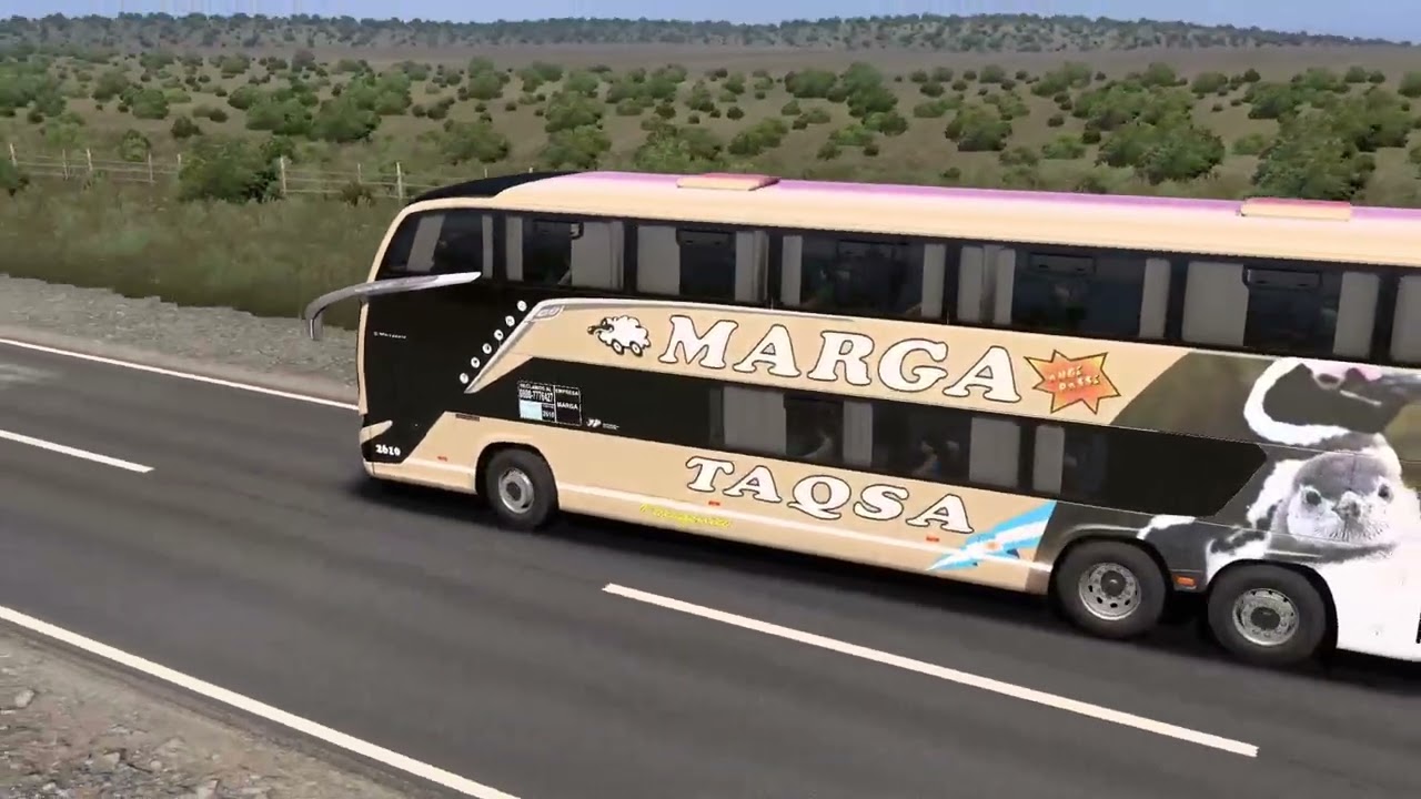 Marga Taqsa 2610 Marcopolo G8 1800 DD MB Ets2 1.58