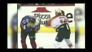 Avalanche - Flyers rough stuff 11/13/97