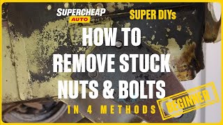 How to Remove Stuck Nuts & Bolts - SUPER DIYs by Supercheap Auto 2,820 views 2 months ago 3 minutes, 52 seconds