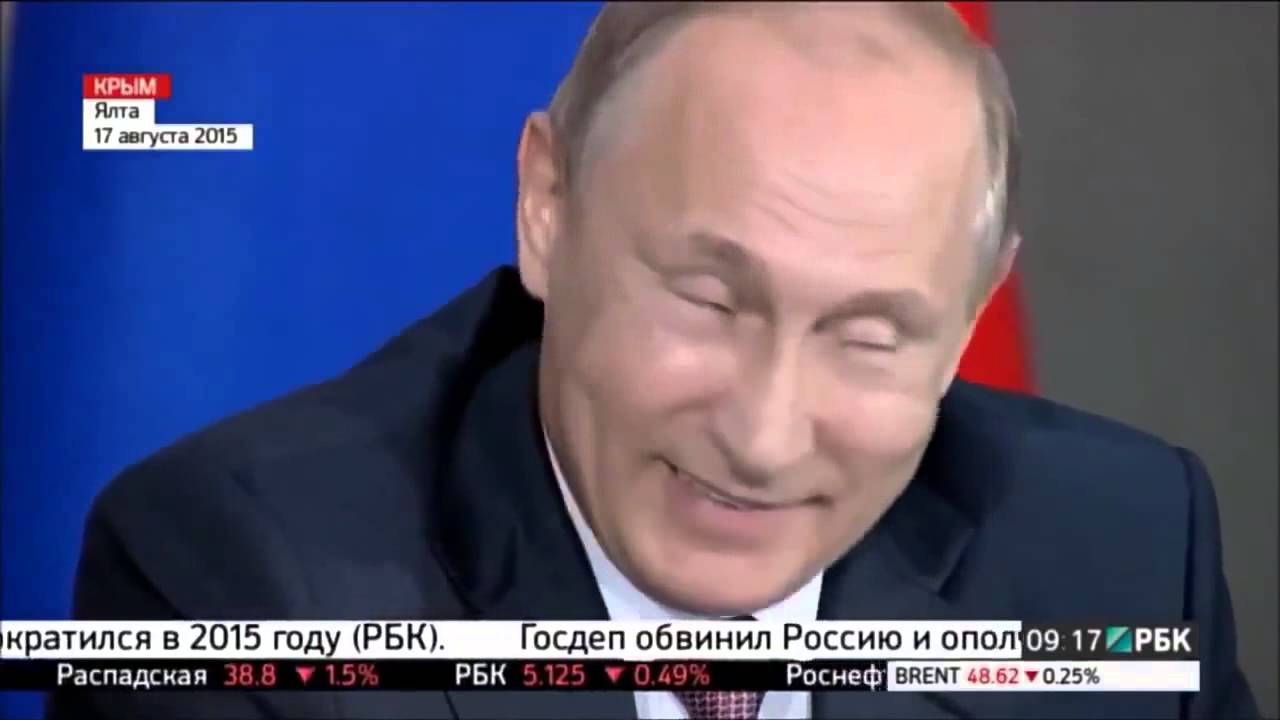 Путин заправляет калину