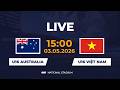 U16 Australia vs U16 Việt Nam | U16 Asian Football | Rising Stars Battle You Can’t Miss!