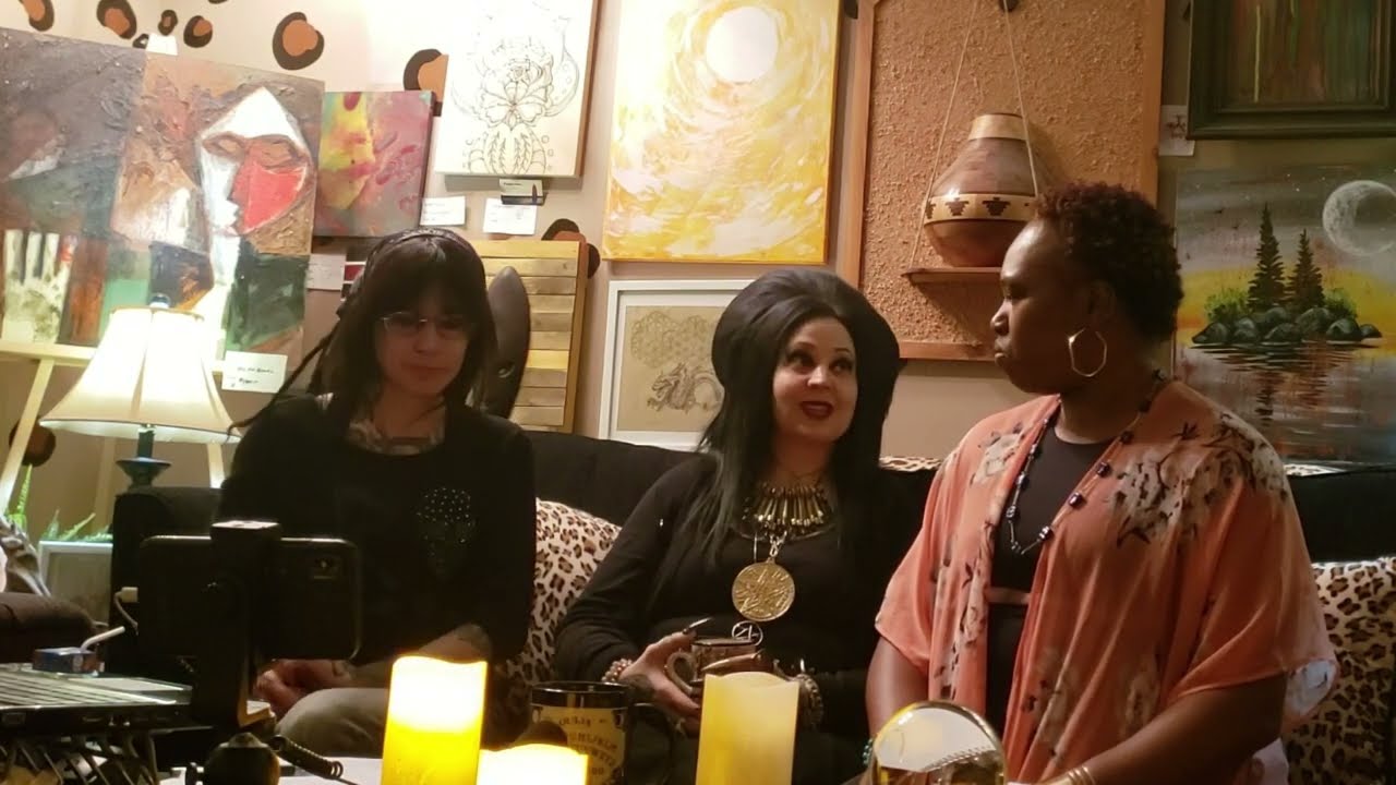 Baba's Art Haus - Psychic Tea Party with Tea, Maddy, & Nicole - Episode 2