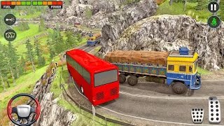 Bus Game OffRoad Bus Driving Game Android Gameplay Luxury Bus Driving screenshot 4