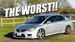 5 TERRIBLE FEATURES IN THE HONDA CIVIC FD2 TYPE R