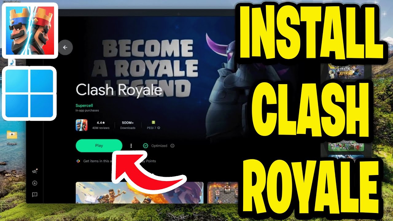 How To Install Clash Royale On Pc