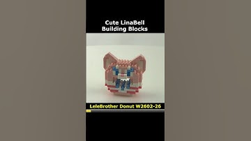 Donut LinaBell W2602-26 Mini Blocks Preview #lego #brick #miniblock #nanoblock #block