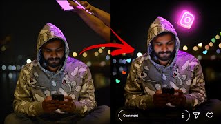 Neon Instagram || CALOP editing || Picsart Tutorial || Snapseed screenshot 5
