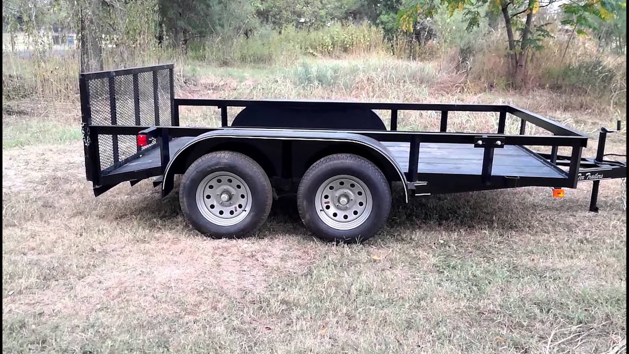 16 Foot Tandem Axle Trailer