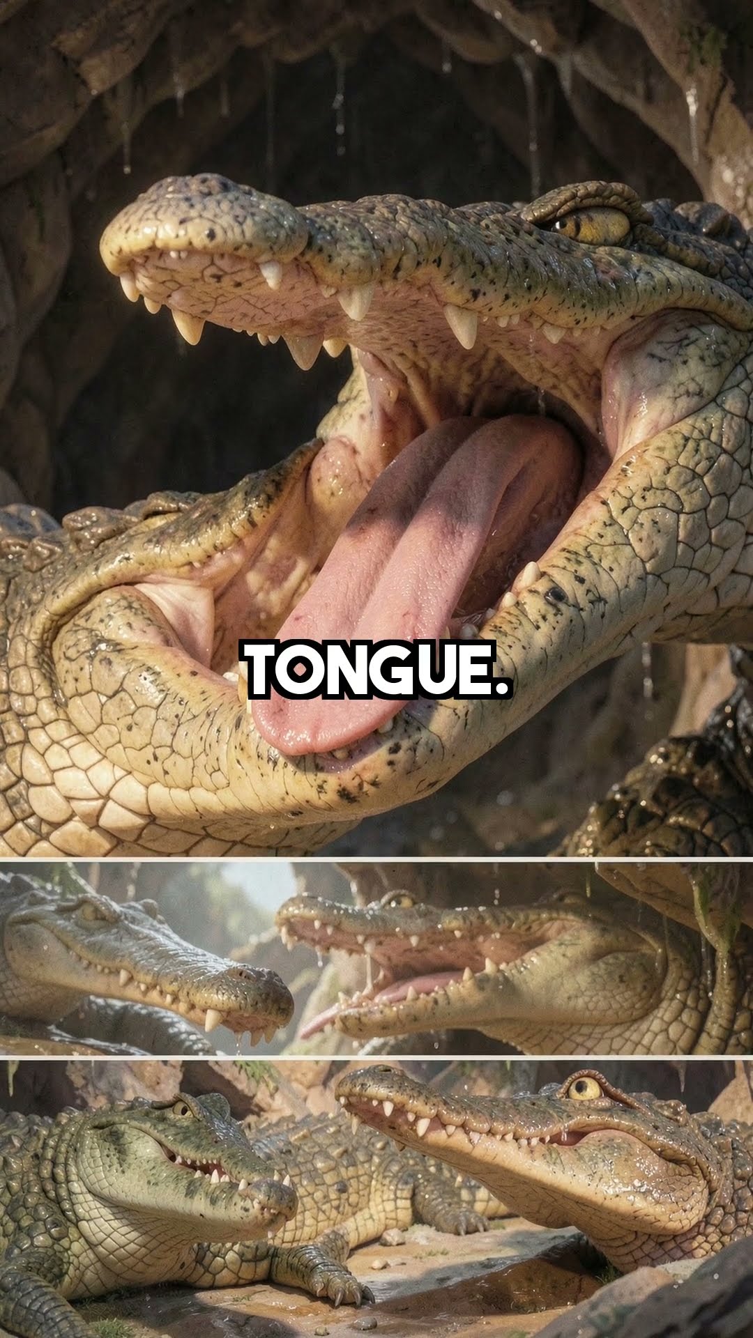 What Glues a Crocodile's Tongue Down? Why They Can't Stick It Out