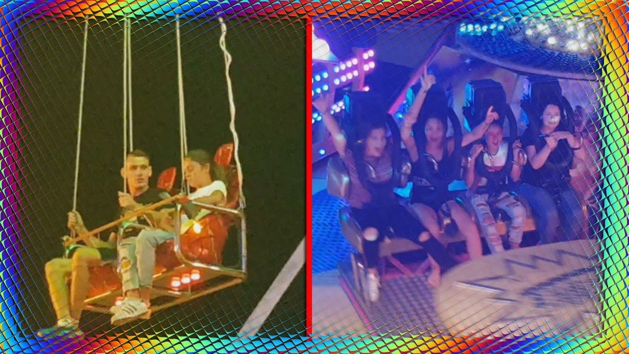 DIRECTION LA FÊTE FORAINE - AURÉLIE FAIT UN MANÈGE A SENSATION ET A LA PEUR DE SA VIE !!!