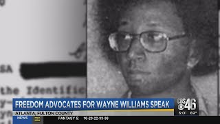 Freedom advocates for Wayne Williams discuss case