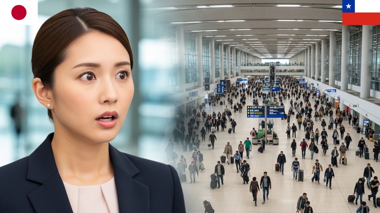 300 docentes japoneses viajan a Chile y lloran al enfrentar sus prejuicios en el aeropuerto