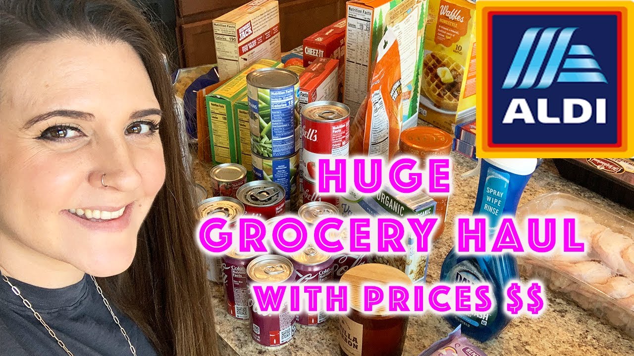 New ALDI GROCERY HAUL WITH PRICES $$ // SPRING AT ALDI // NEW ALDI FINDS // MARCH 2022