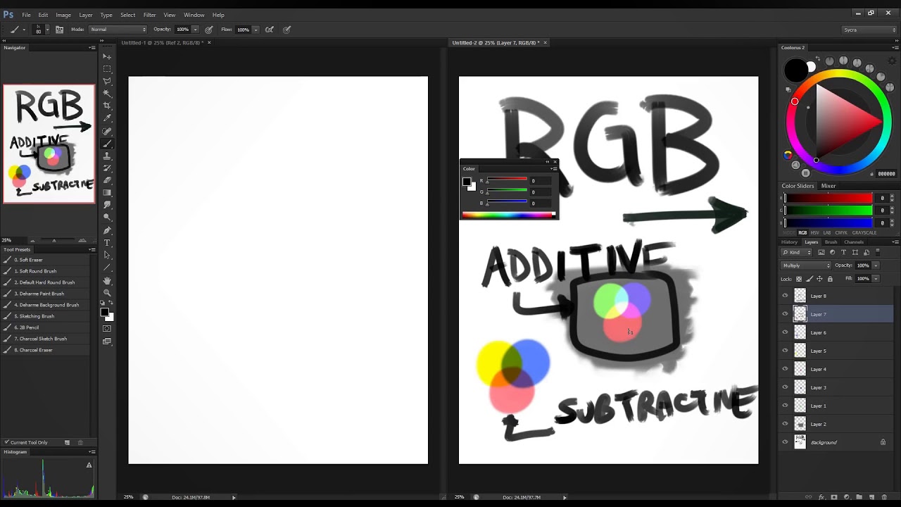 rgb color slider in javascript | javascript projects... How to Paint Using RGB Color Sliders || Sycra -TS Archives - YouTube