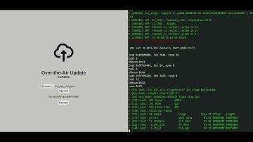 esp8266 OTA DFU demo (AP Mode)