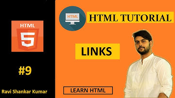 HTML Tutorial 9 | Links | HTML Tutorial For Beginners