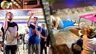 Spain. Day 10: Reckful discovers himself as a Street Performer