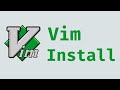 Install Vim on Linux &amp; navigation
