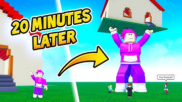 Roblox but you get BIGGER EVERY SECOND..