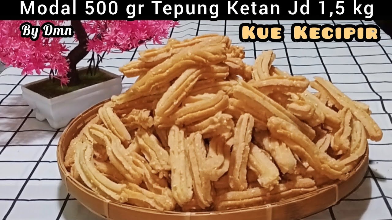 RESEP KUE KECIPIR RENYAH,NGEPRUL & TIDAK KERAS SAMA SEKALI @DapurMamaNinda 