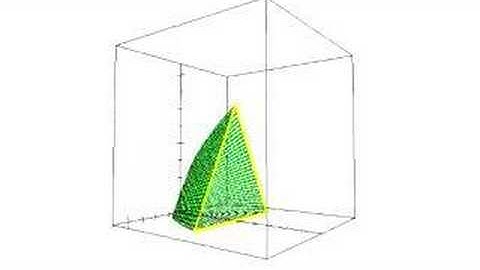 Solid with Equilateral Triangle Cross Sections