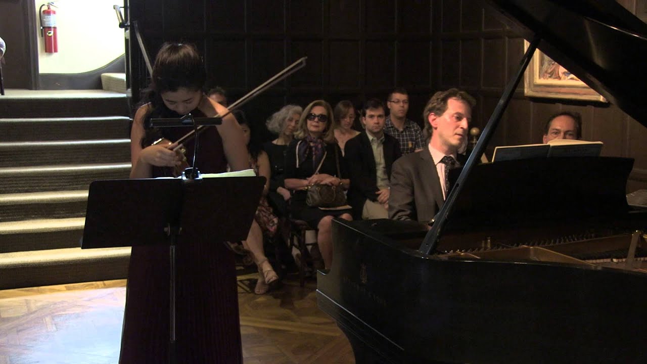 BEETHOVEN Violin Sonata No. 9- Andante con variazioni: Kristin Lee, violin- Michael Mizrahi, piano