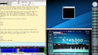 Voice Of America VOA Radiogram April 22 2017 on 5745Khz Shortwave Radio with SSTV screenshot 1