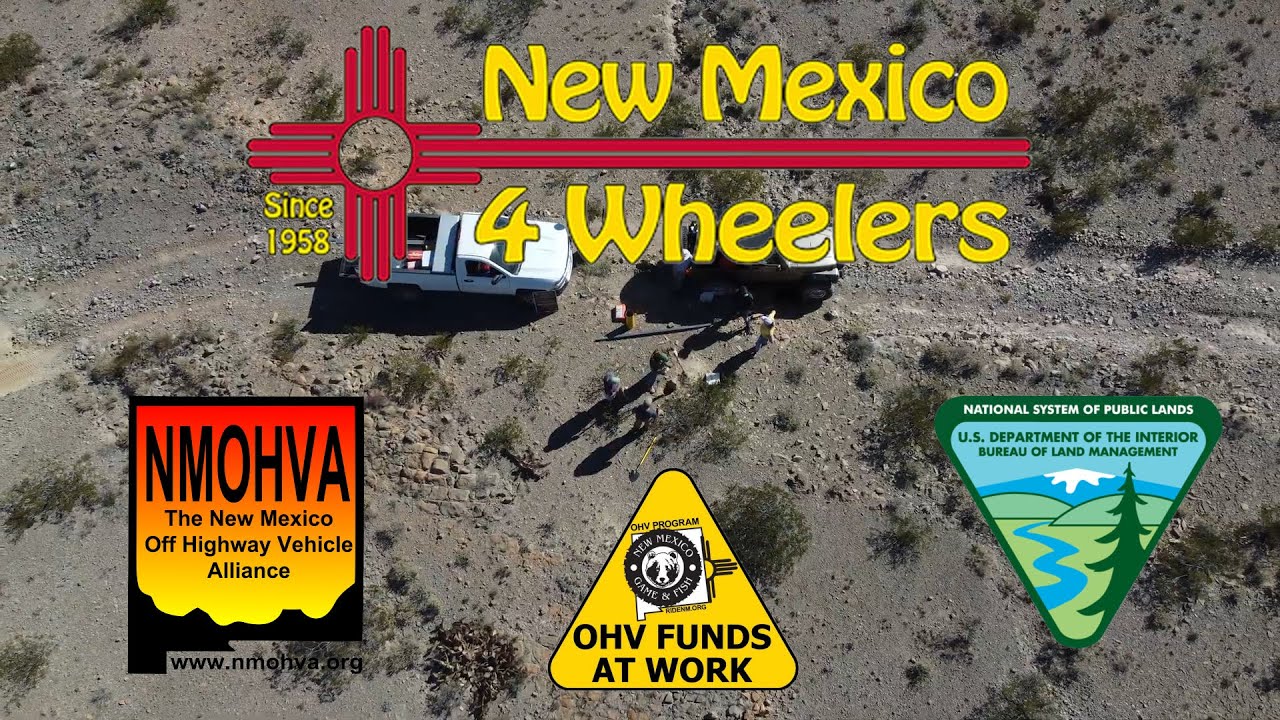 New Mexico 4-Wheeler's Gordy's Hill Sign Project
