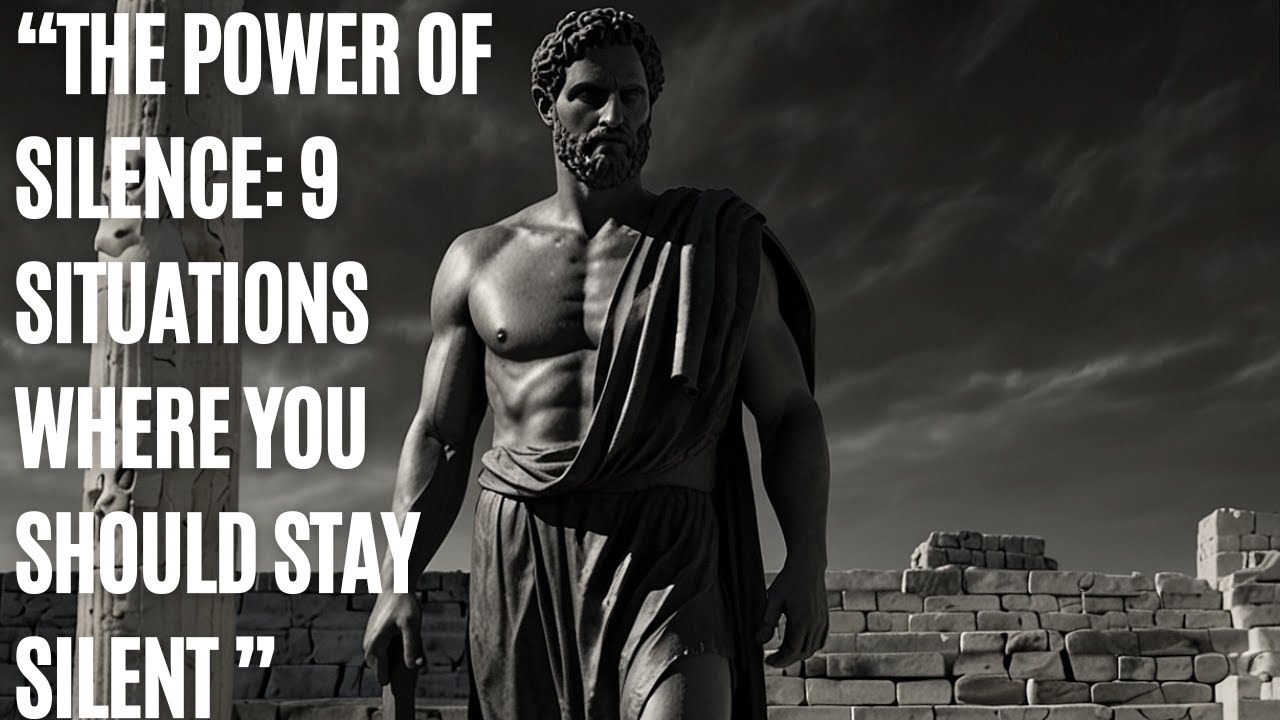 The Power of Silence: 9 Situations Where You Should Stay Silent - YouTube