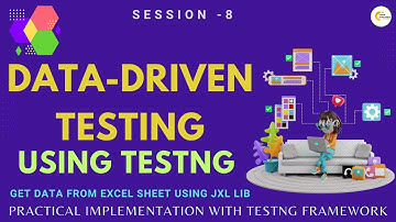 Read data from excel file .xls using JXL Lib | Data-Driven | Get data from Excel Sheet #testng #JXL