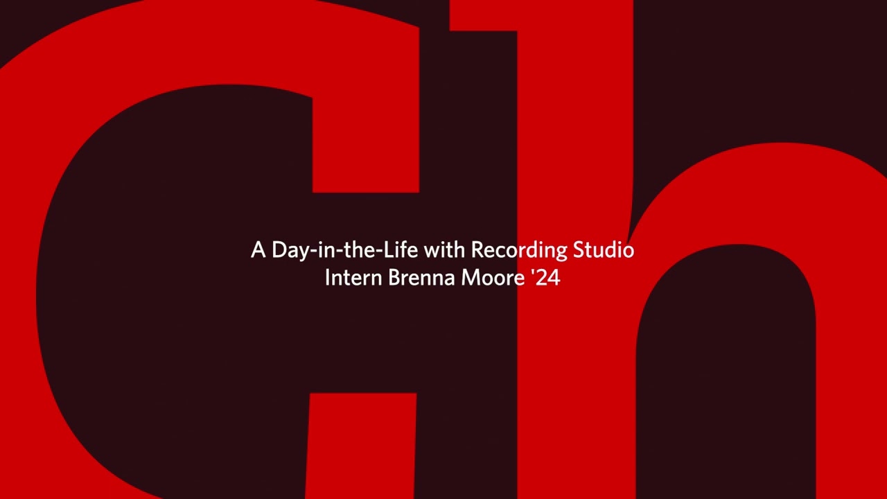 Challenge. Change. "A Day in the Life with Recording Studio Intern Brenna Moore '24" (S01E17)