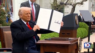 Trump team focuses on border security to mark his first 100 days in office