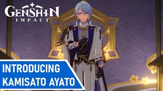 Introducing Kamisato Ayato - Ayato Story Quest - Cypressus Custos Chapter Act 1 Genshin Impact