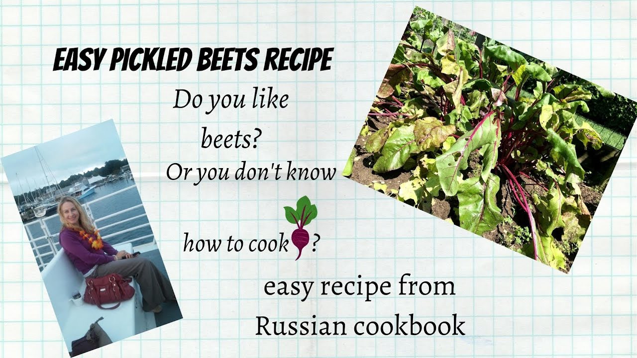 Pickled beets recipe YouTube