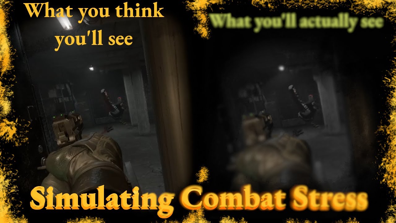 Имитация воздействия боевого стресса на организм