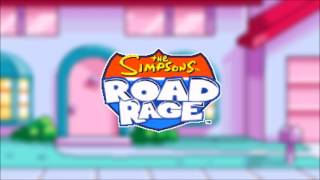 Main Menu - The Simpsons: Road Rage (GBA)
