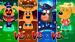 Sheriff Labrador Team 🆚️ Sheriff Labrador Exe Team. Who Is Best? by Tiles Hop Fun! 30,154 views 4 weeks ago 5 minutes, 29 seconds