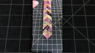 Handmade bookmarks with marbled paper for summer reading! #bookmark #handmadebookmark #artsandcrafts