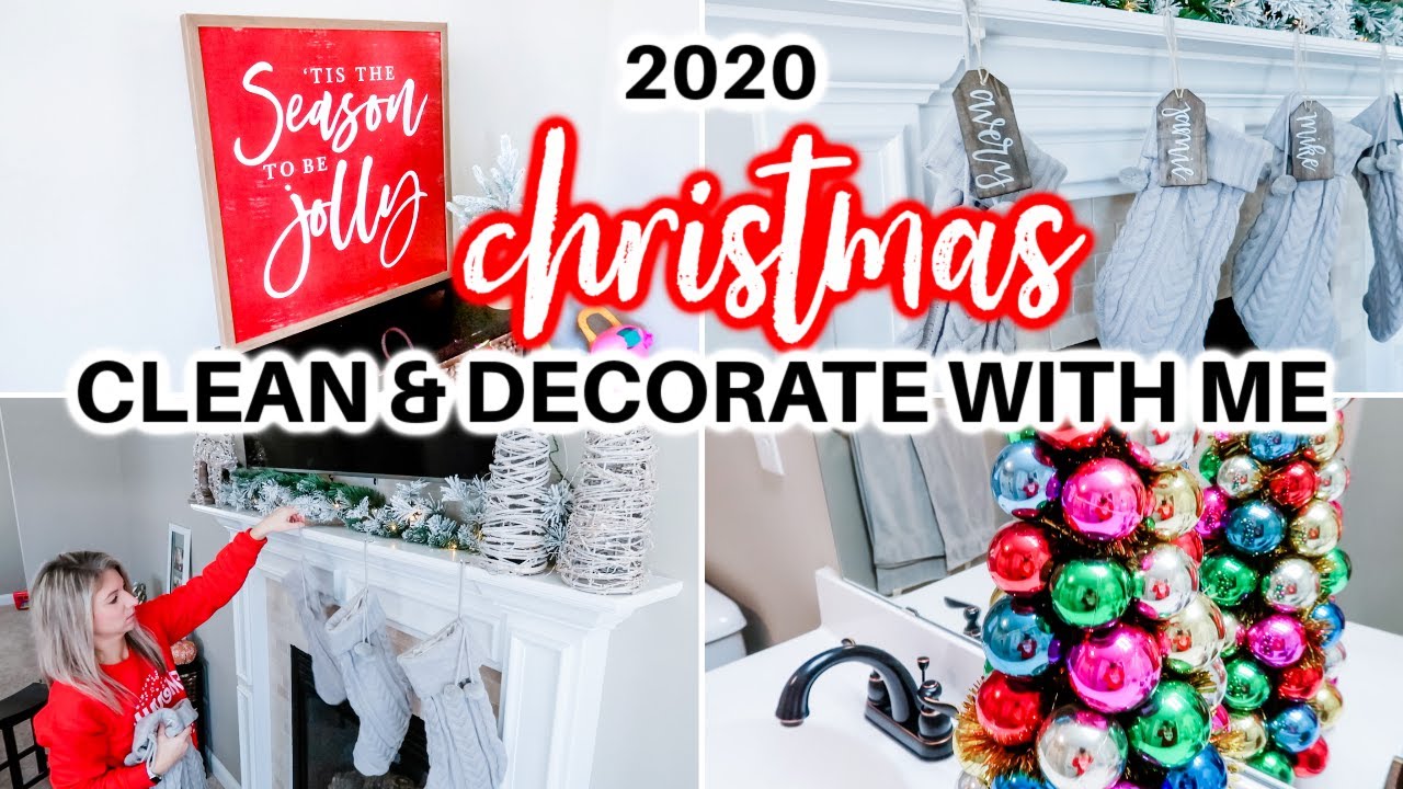 NEW! CHRISTMAS DECORATE WITH ME 2020 | CLEAN WITH ME 2020 | CHRISTMAS 2020 | JAMIE'S JOURNEY