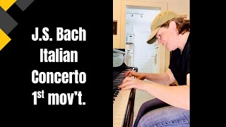 J.S. Bach - Italian Concerto 1st mov't. (BWV 971)