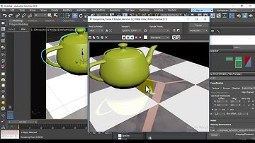 TUTORIAL BIGINNER 3Ds MAX  Materials Diffuse color  Raytrace  Checker  Bump