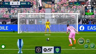 Fc Mobile UEFA Super Cup Final Penalty Shootout Inter Miami Vs Saint-Étienne Nervous Shootout's 😥