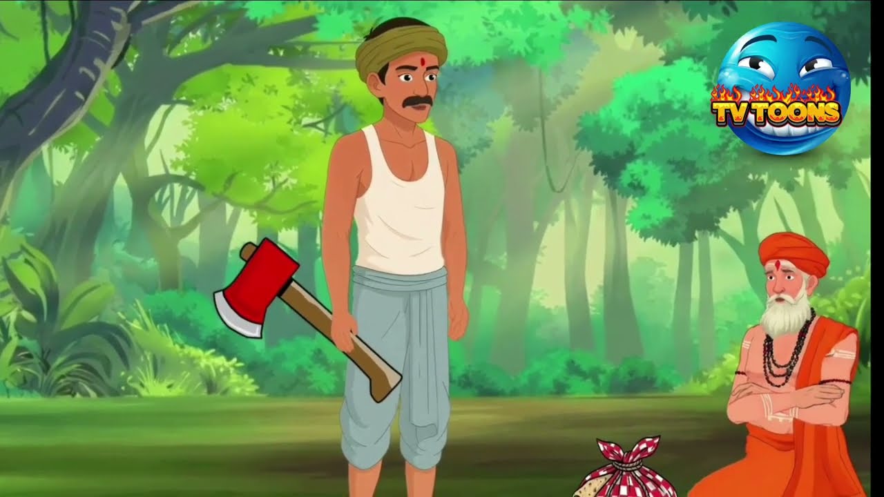 धोखेबाज सेठ और ईमानदार लकड़हारा की मॉरल कहानी हिंदी में kahani 