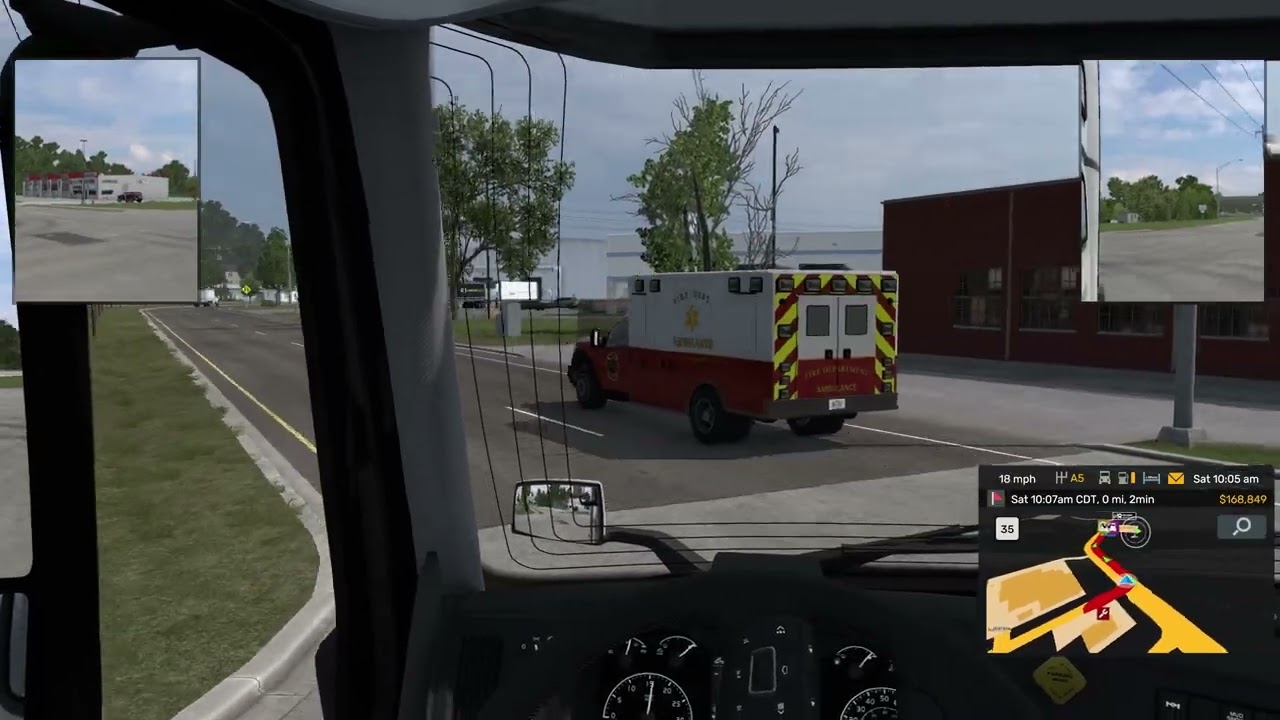 ATS Iowa Dubuque to cedar rapids and Dubuque to Iowa City timelapse