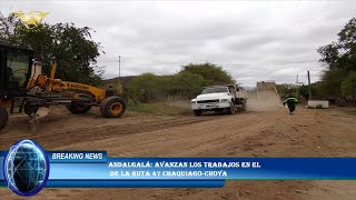 Andalgalá: avanzan los trabajos en el  de la Ruta 47 Chaquiago-Choya
