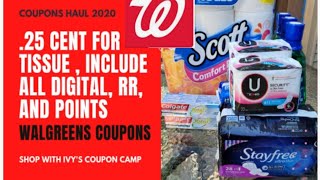 WALGREENS COUPON HAUL 9/13-19/2020 / ALL DIGITAL/ROLLING POINTS/ REGISTERED REWARDS 11 ITEMS/$6.00