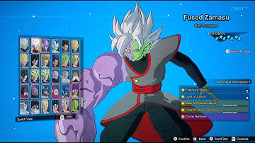 DRAGON BALL: Sparking! ZERO Unlock Characters, Fused Zamasu & Half-Corrupted